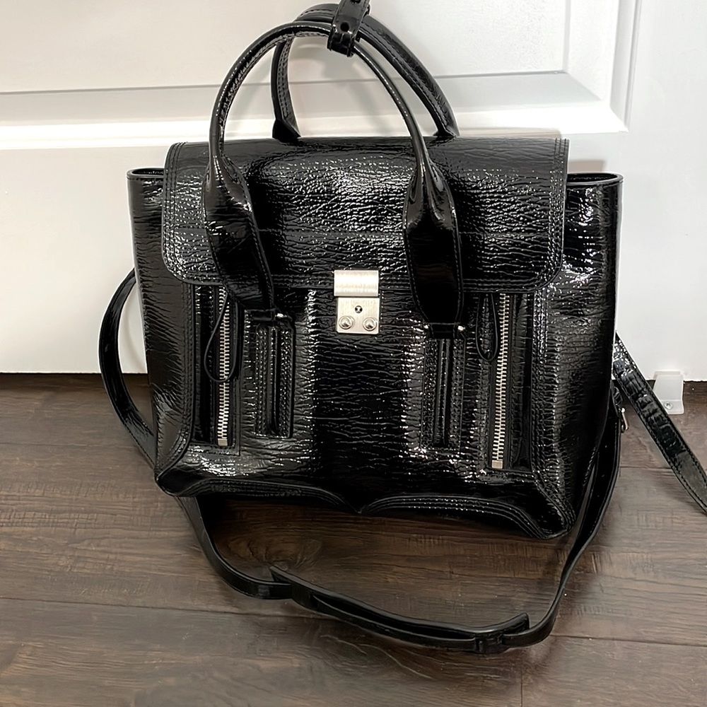 Beautiful patent leather Phillip Lim Medium Pashli Satchel